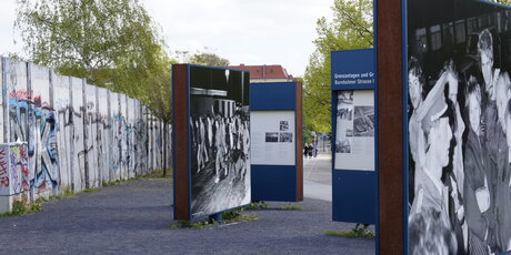 Former boarder crossing of the Berlin Wall