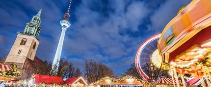 Berliner Weihnachtszeit am Roten Rathaus