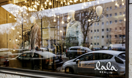 Facade of lala Berlin fashion shop