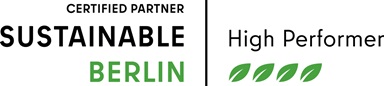 Sustainable Berlin High Performer Siegel