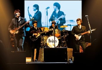 Das Erfolgs-Musical über die Geschichte der Beatles im Estrel-Showtheater