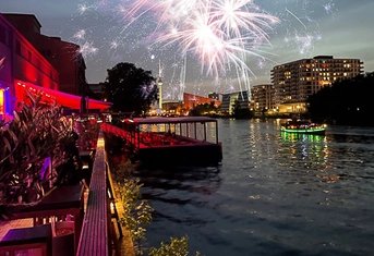 Silvesterparty an der Spree