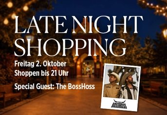 Late Night Shopping im Designer Outlet Berlin