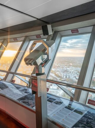 Viewing level in the Berlin TV tower 