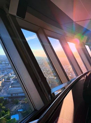 Aussichtsplattform im Berliner Fernsehturm