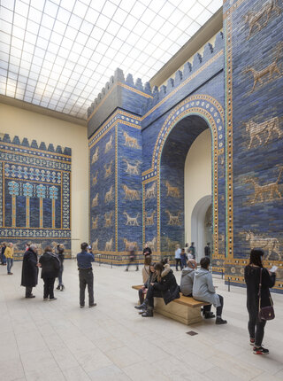 Ishtar Gate in the Pergamon Museum Berlin