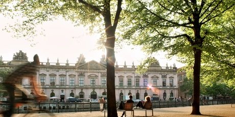 Am Zeughaus - Cyclists in Berlin