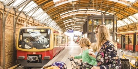 Mit dem Fahrrad duch Berlin