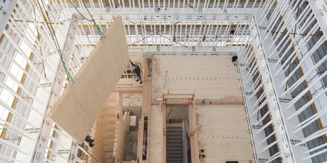 Bauhaus Archiv Baustelle