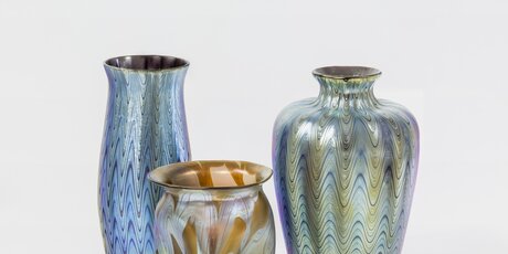 Vases in the Bröhan-Museum in Berlin
