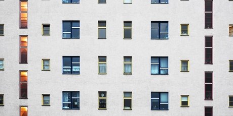 Carl Legien residential town in the Bauhaus style in Berlin
