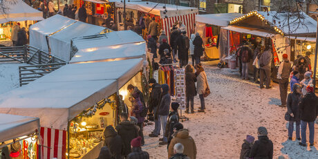 Adventsmarkt auf der Domäne Dahlem in Berlin
