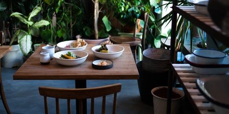 Visite de Berlin durable : FREA - restaurant végétalien sans déchets