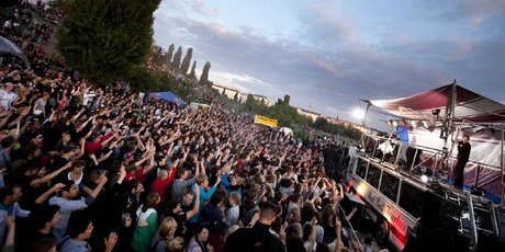 Fete de la Musique at Berlin Mauerpark on 21st June