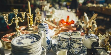 Mercato delle pulci a Berlino