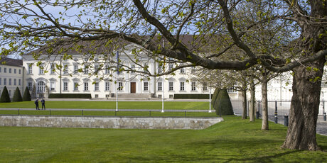 Schloss Bellevue, Sitz des Bundespräsidenten im Berliner Tiergarten