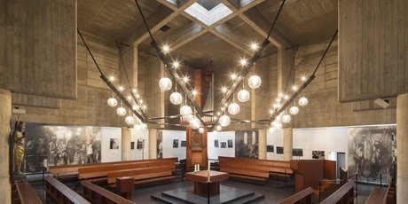 Iglesia conmemorativa protestante de Plötzensee, interior