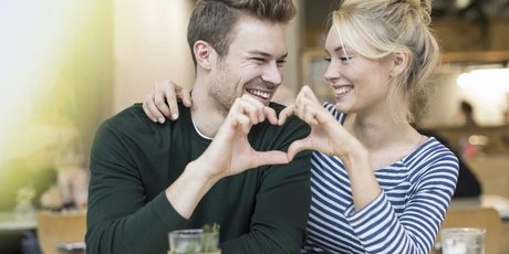 A Couple in a Café in Berlin