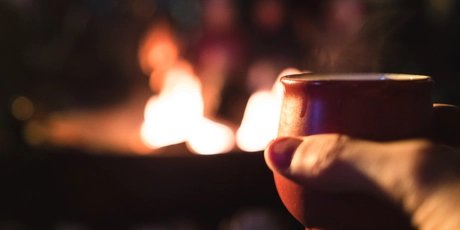 Glühwein aus der Tontasse