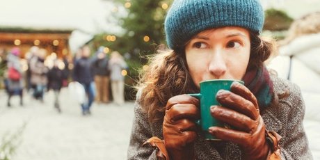 Auf dem Weihnachtsmarkt