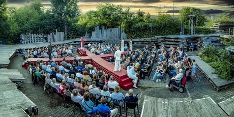 Hamlet im open Air Theater Globe