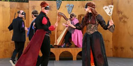 Prologue stage of the Globe Berlin