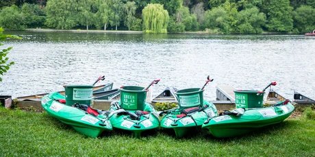 Green Kayak
