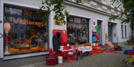 VEB Orange Oderberger Straße in Prenzlauer Berg 