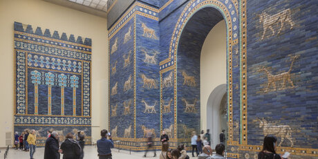 Ishtar Gate in the Pergamon Museum Berlin