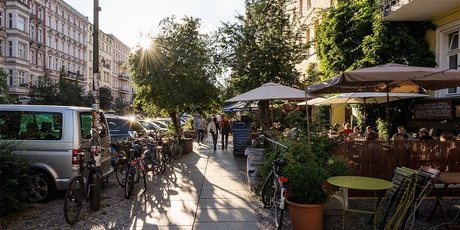 Oderberger Straße en Berlín