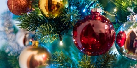 Close-Up Of Christmas Tree