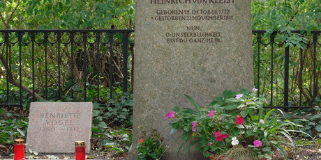 Kleist's grave in Berlin