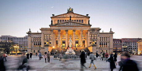 Konzerthaus al Gendarmenmarkt di Berlino Mitte