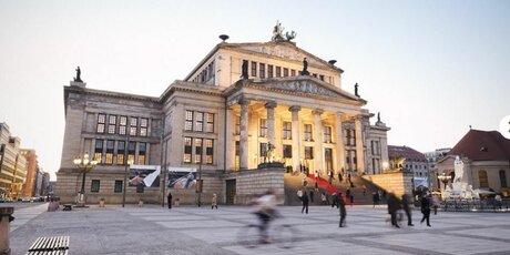 Exterior view of the Konzerthaus Berlin on Gendarmenmarkt
