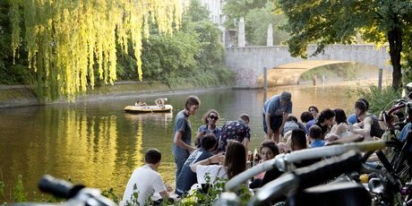 Relaxen am Landwehrkanal