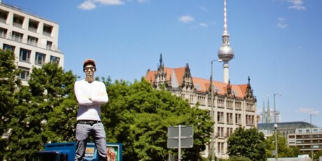 3D Skulptur "Mann in Berlin"