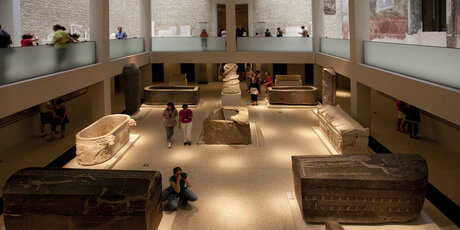 Nouveau Musée de Berlin : la salle égyptienne