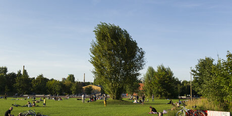 Estate nel parco di Gleisdreieck