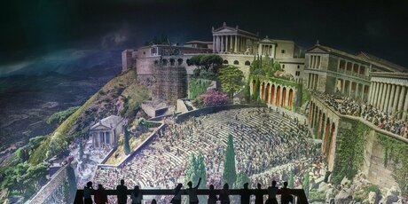 Pergamon.panorama exhibition of Yadegar Asisi in Berlin