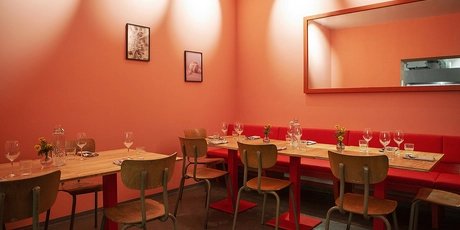 Veganes Restaurant Happa: Innenraum