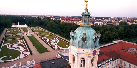Charlottenburg Palace and Park in Berlin