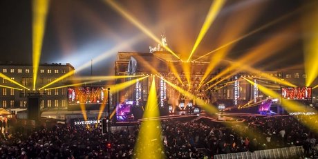 Silvester am Brandenburger Tor