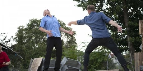Theatre sports at the Shakespear Theater Globe Berlin