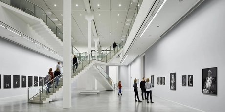 Intérieur de la Berlinische Galerie à Berlin