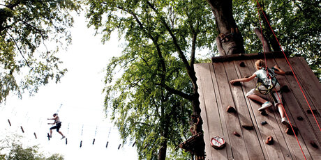 Forest rope garden Jungfernheide Berlin