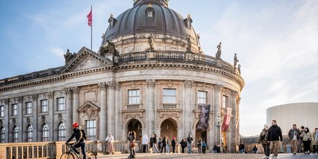 winterliche Stimmung auf der Museumsinsel