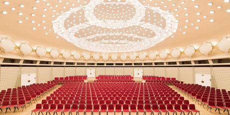 Sala de conferencias del BCC en Alexanderplatz, Berlín