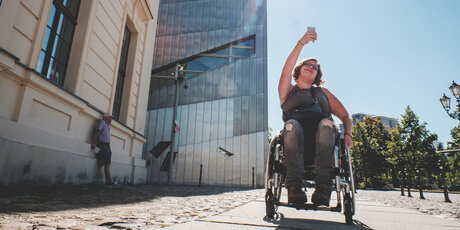 Berlin mit dem Rollstuhl erkunden