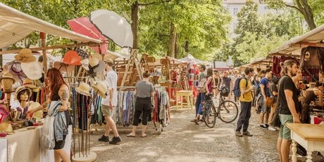 Flohmarkt am Boxhagener Platz