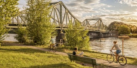 Fahrradtour zur Glienicker Bruecke